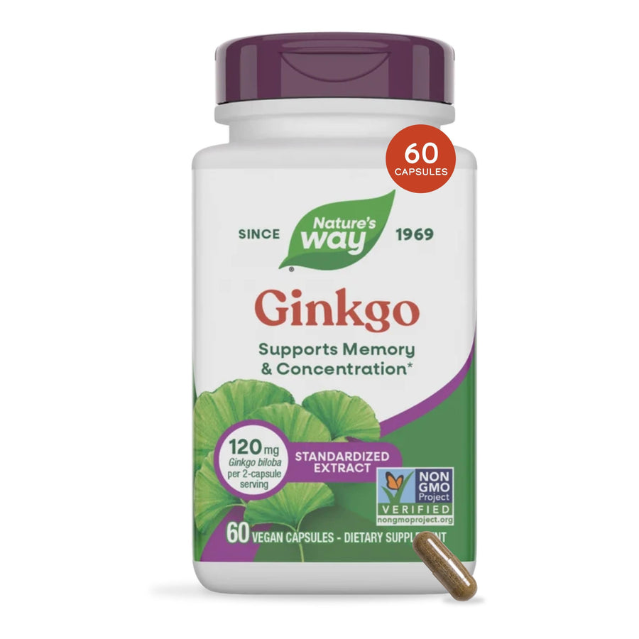 Nature's Way Ginkgo, 60 Count