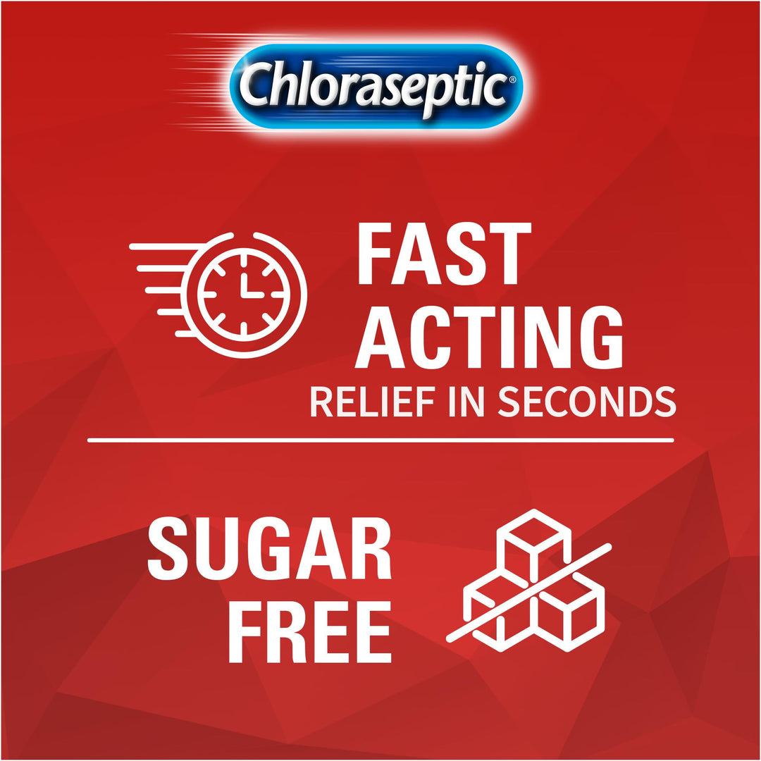 Chloraseptic Sore Throat Spray, Cherry, 6 fl oz