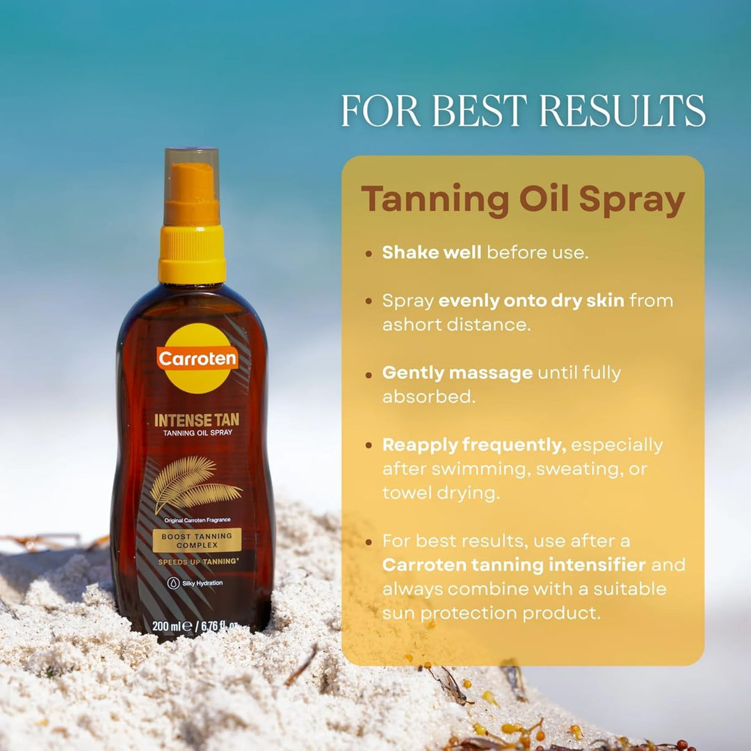 Carroten Tanning Oil, 125 ml