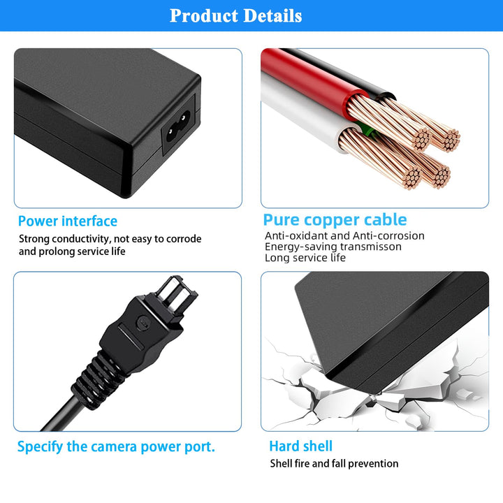 TKDY AC-L200 Camcorder Charger