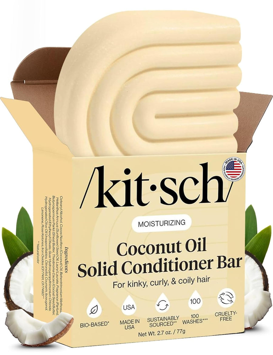 Kitsch Coconut Oil Deep-Moisturizing Conditioner Bar
