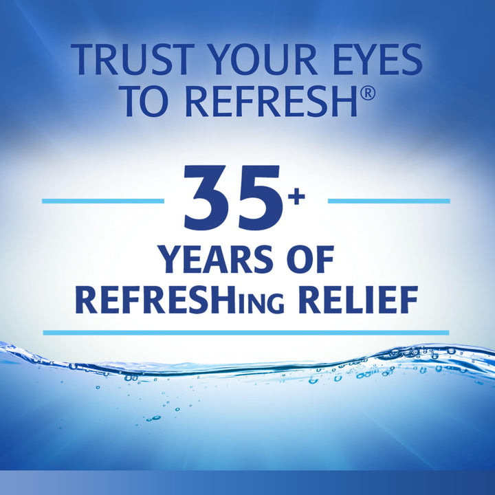 Refresh Classic Lubricant Eye Drops, 50 Count, 0.01 fl oz (0.4 ml)
