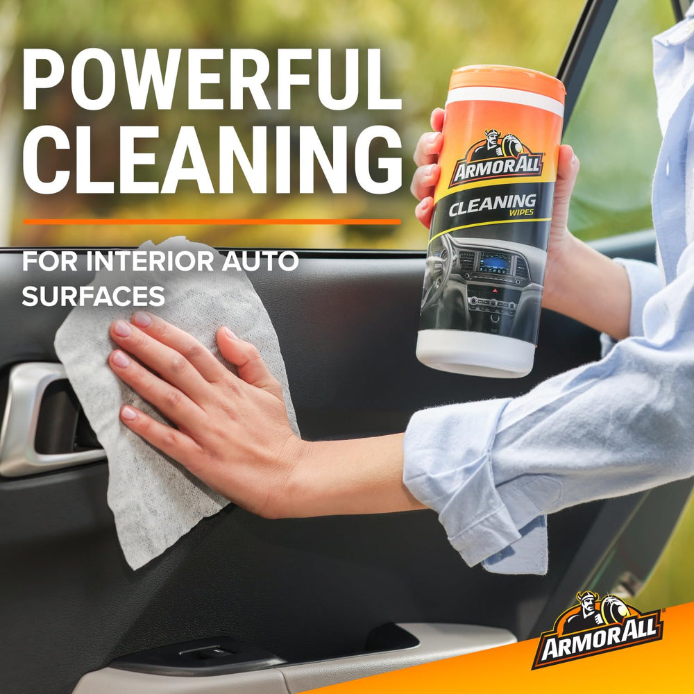 Armor All Car Interior Cleaning Wipes, 30 Count