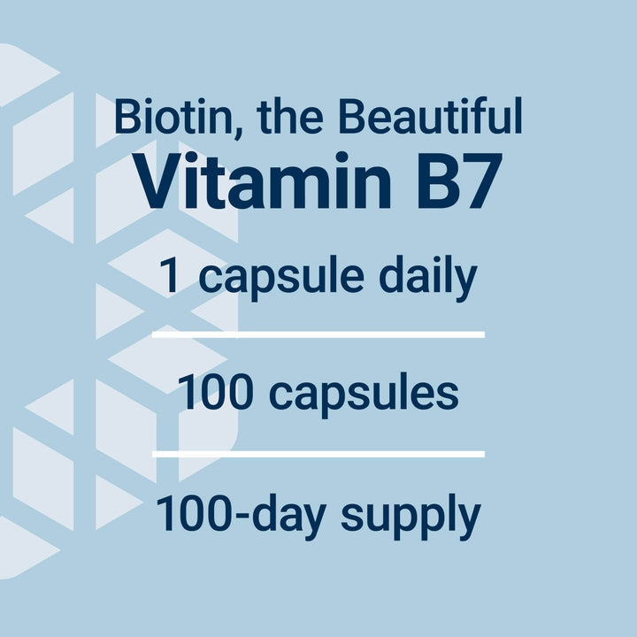 Life Extension Biotin, 600 mcg, 100 Count