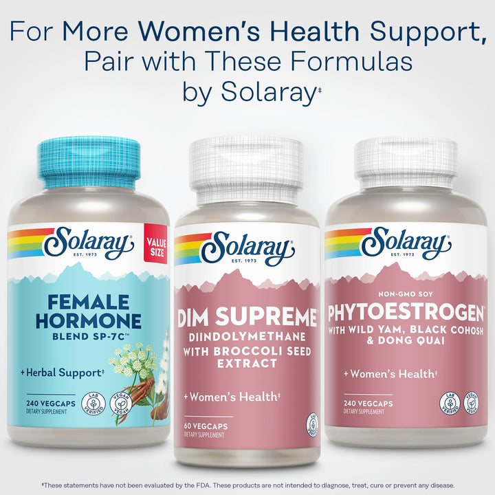 SOLARAY DIM Supreme, 100 mg, 60 Count