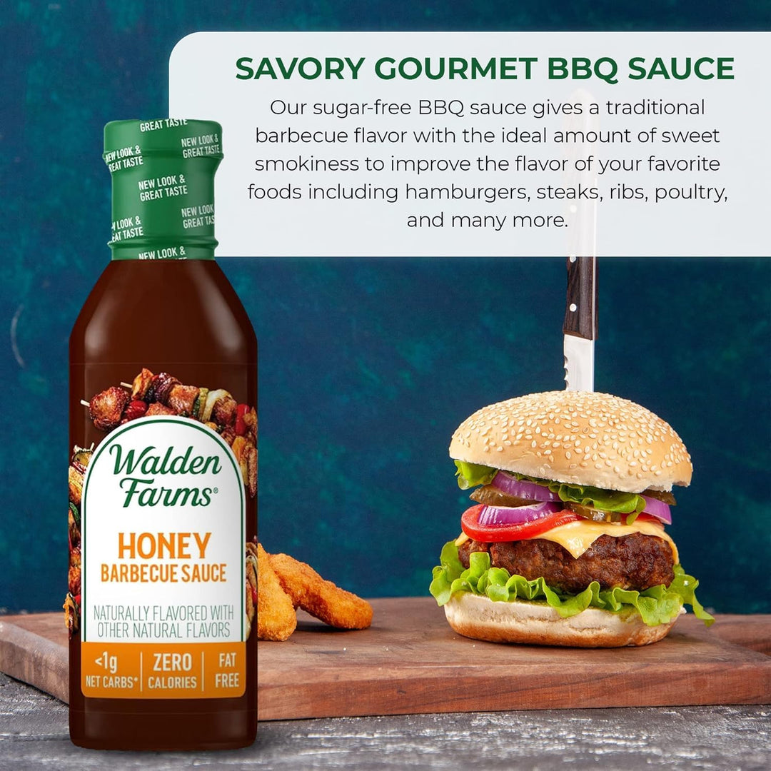 Walden Farms Barbecue Sauce, Honey, 340 g