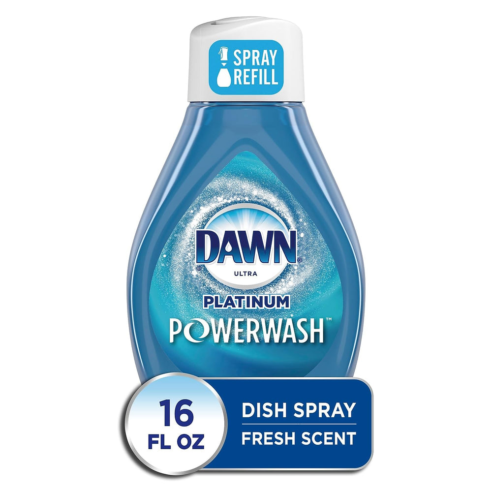 Dawn Platinum Powerwash Dish Spray, Fresh Scent, Pack of 4