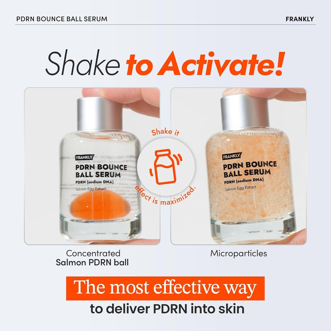 FRANKLY Salmon PDRN Bounce Ball Serum, 1.01 fl oz