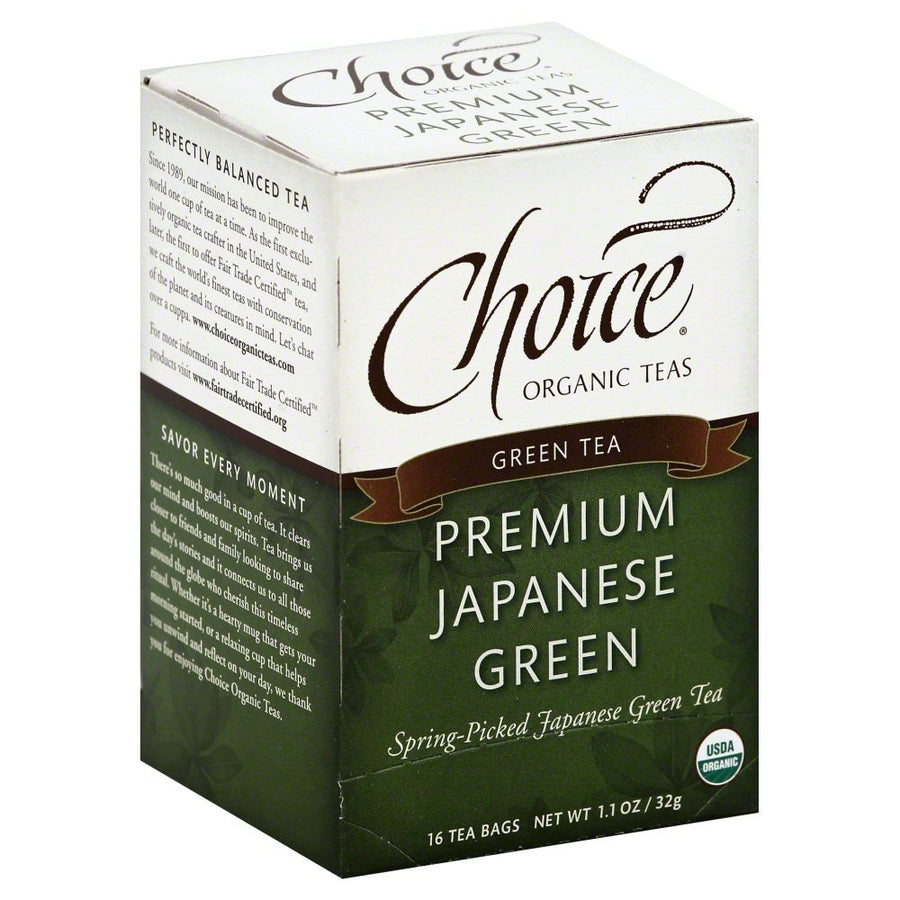 Choice Organic Teas Green Tea, Japanese, Organic