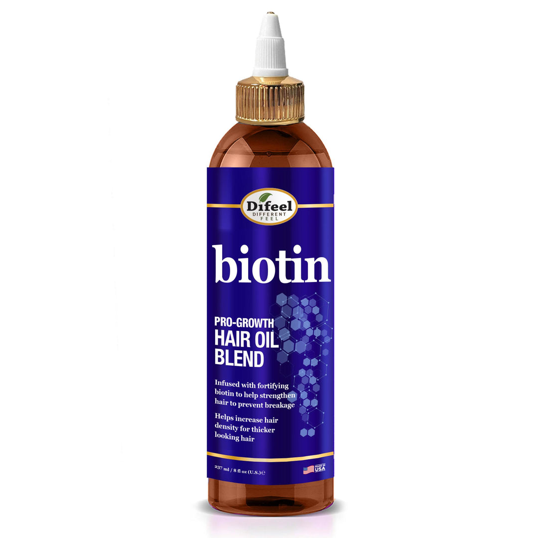 Difeel Biotin Progrowth Premium Hair Oil, 8 oz