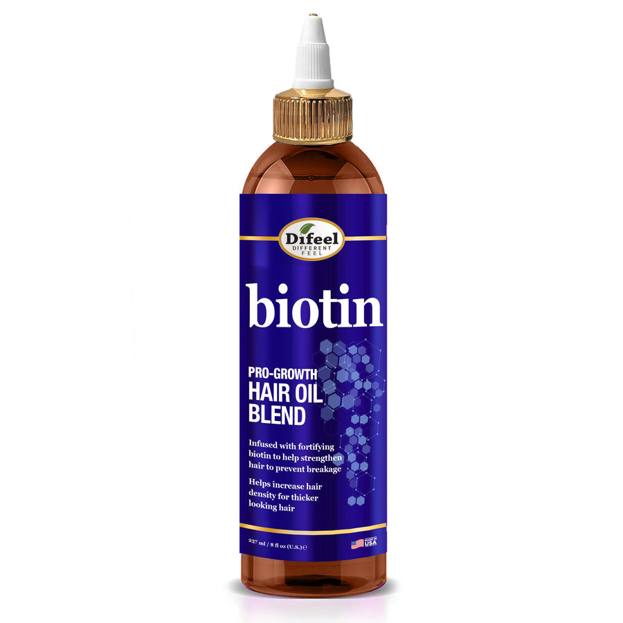 Difeel Biotin Progrowth Premium Hair Oil, 8 oz