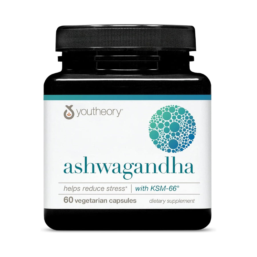 Youtheory Ashwagandha, 60 Count