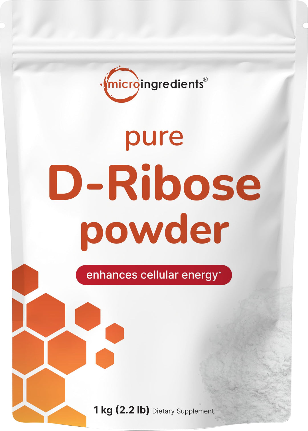 Micro Ingredients Pure D Ribose Powder, 1 kg