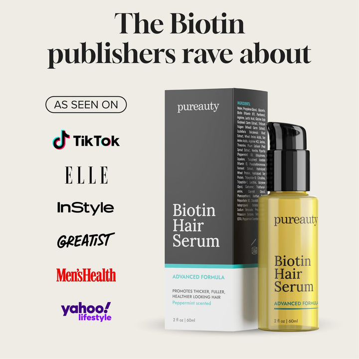 Meraz Pureauty Naturals Biotin Hair Growth Serum