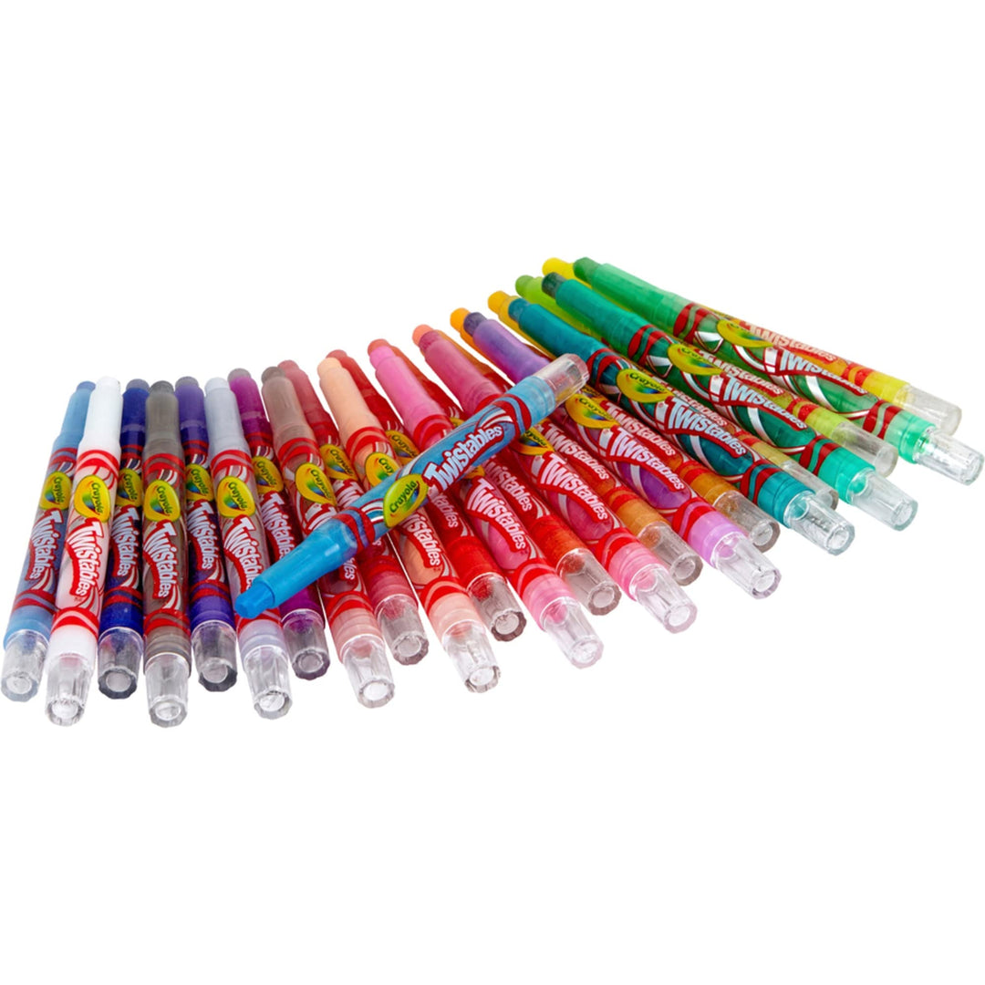 Crayola Twistables Crayons Coloring Set, Mini, Assorted, 24 Count