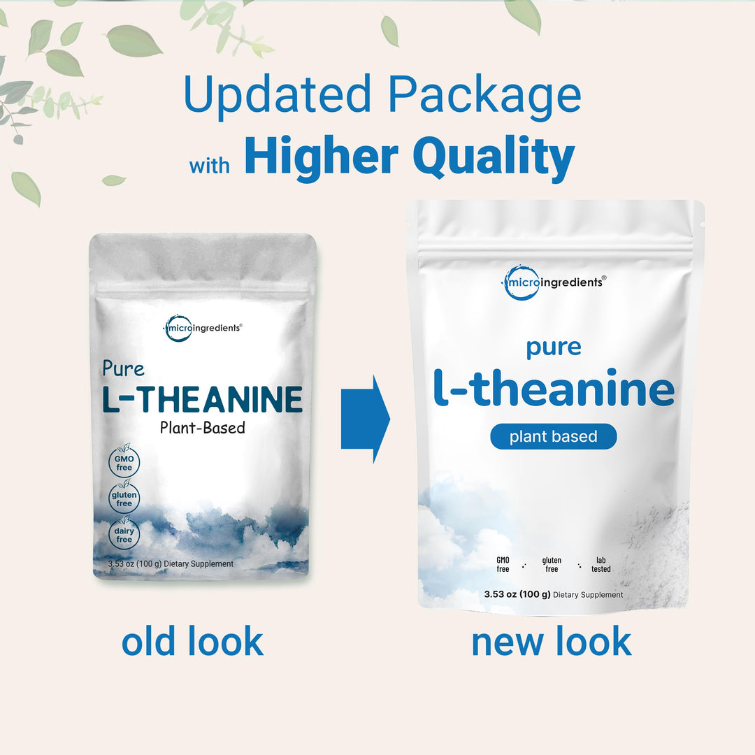 Micro Ingredients L-Theanine Powder, 100 g