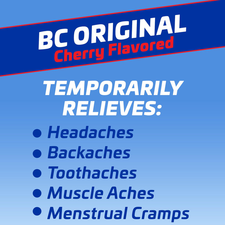 BC Pain Relief Powder, Cherry, 24 Count