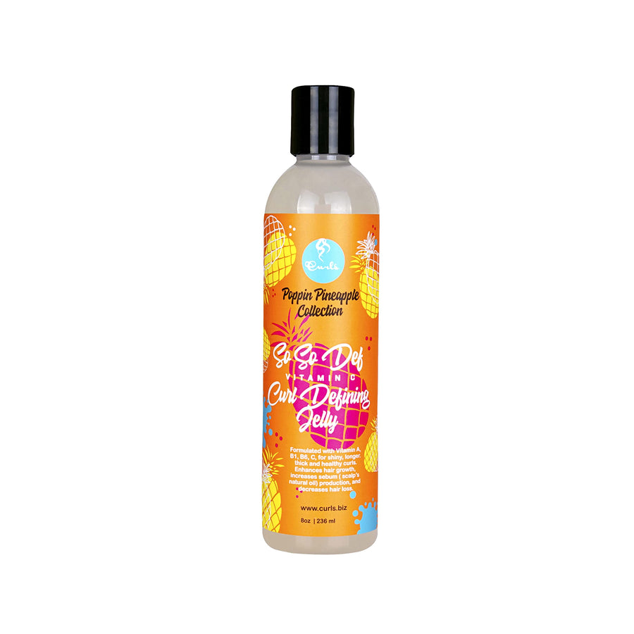 Curls Poppin Pineapple So So Def Vitamin C Curl Defining Jelly, 236 ml