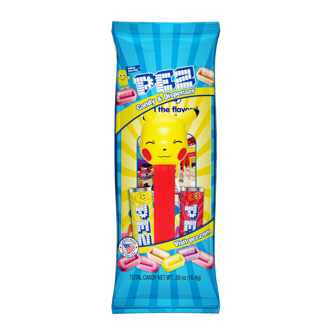 PEZ Candy Dispenser, Pokémon, 12 Count