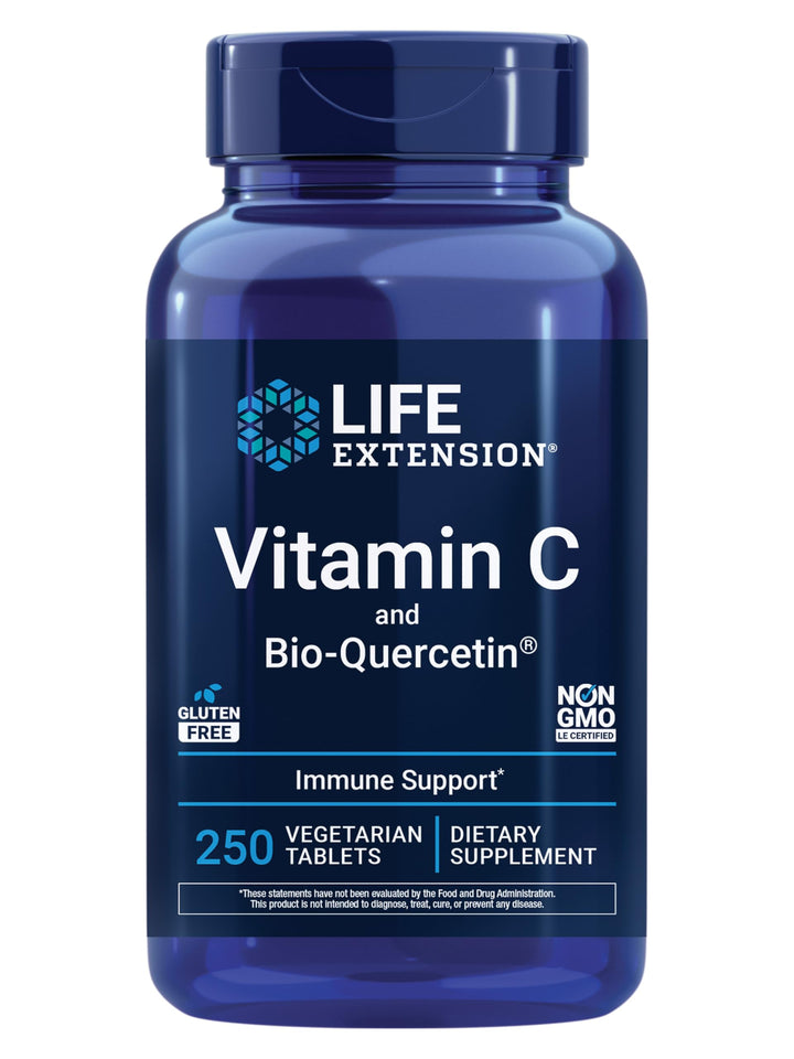 Life Extension Vitamin C & Bio-Quercetin Phytosome, 250 Count