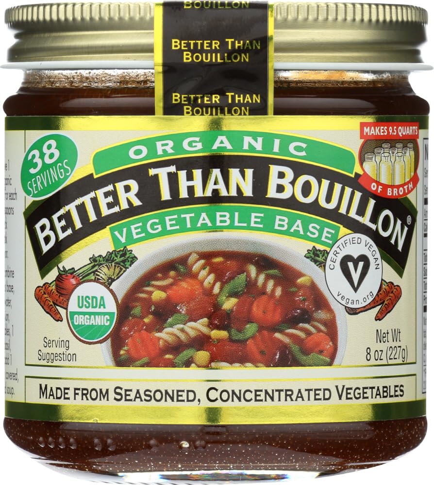 Better Than Bouillon Organic Vegetable Base, 8 oz, Pack of 3