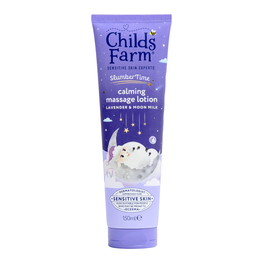 Childs Farm Slumber Time Calming Massage Lotion, Lavender and Moon Milk, 150 ml