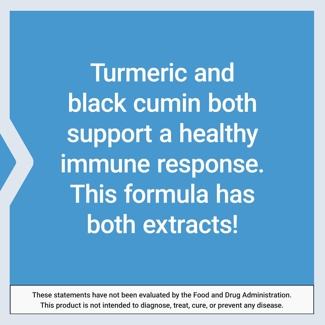 Life Extension Black Cumin Seed Oil and Curcumin Elite Turmeric Extract, 60 Count
