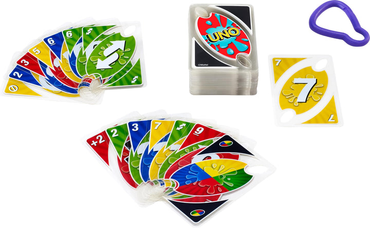Mattel Games Uno Splash Card Game, 108 Count