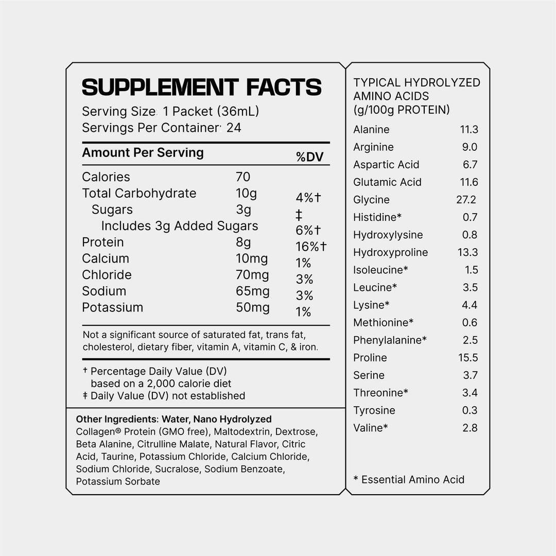 Frog Fuel Ultra Energy Gel & Pre Workout Shot, Caffeine Free, Berry, 24 Count