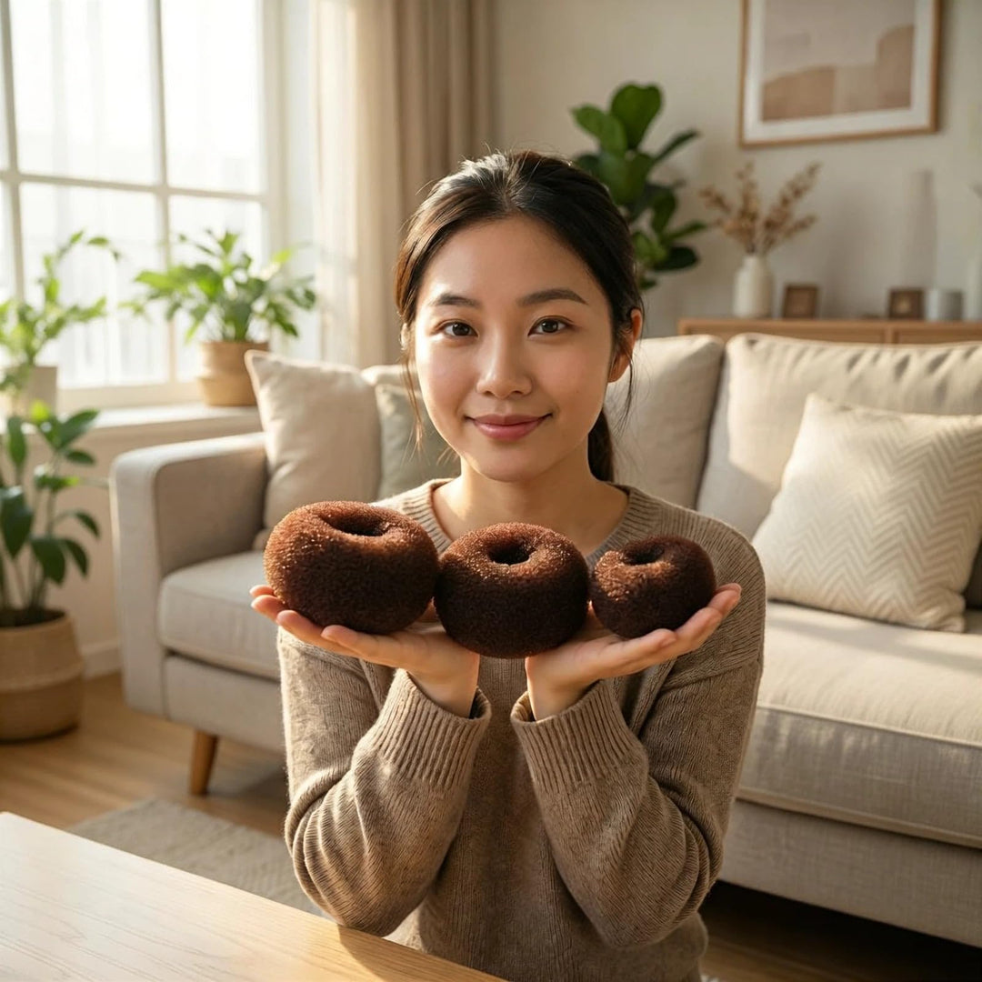 iFlyMars Hair Bun Maker Set, Brown
