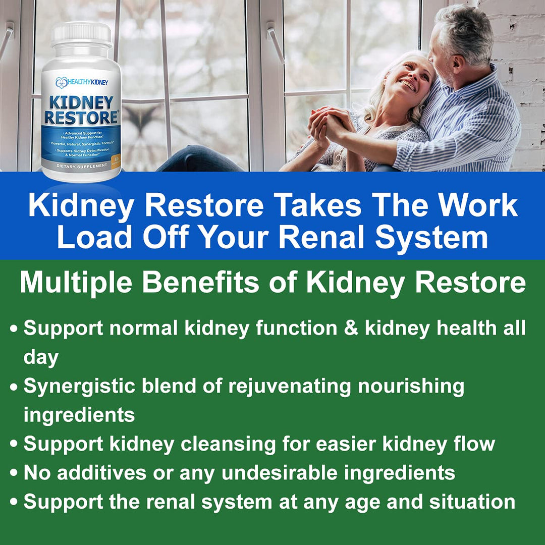Kidney Restore Supplement, 60 Count