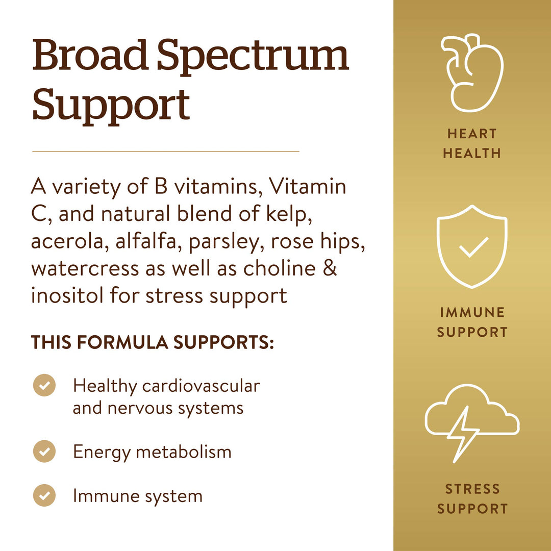 Solgar B-Complex With Vitamin C Stress Formula, 250 Count