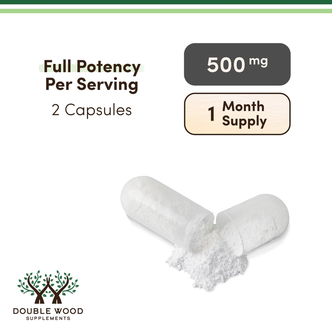 Double Wood Supplements Liposomal Glutathione, 500 mg, 60 Count