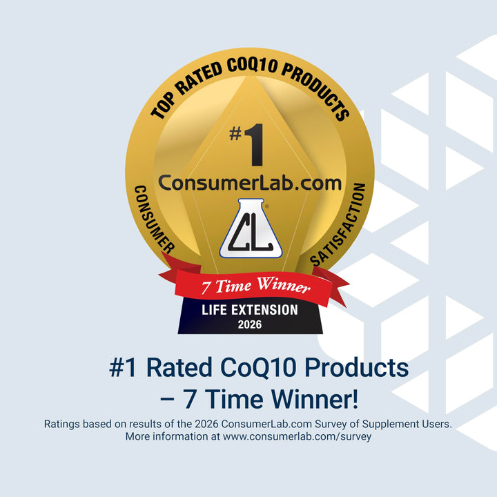 Life Extension Super Ubiquinol CoQ10 Softgels, 200 mg, 30 Count