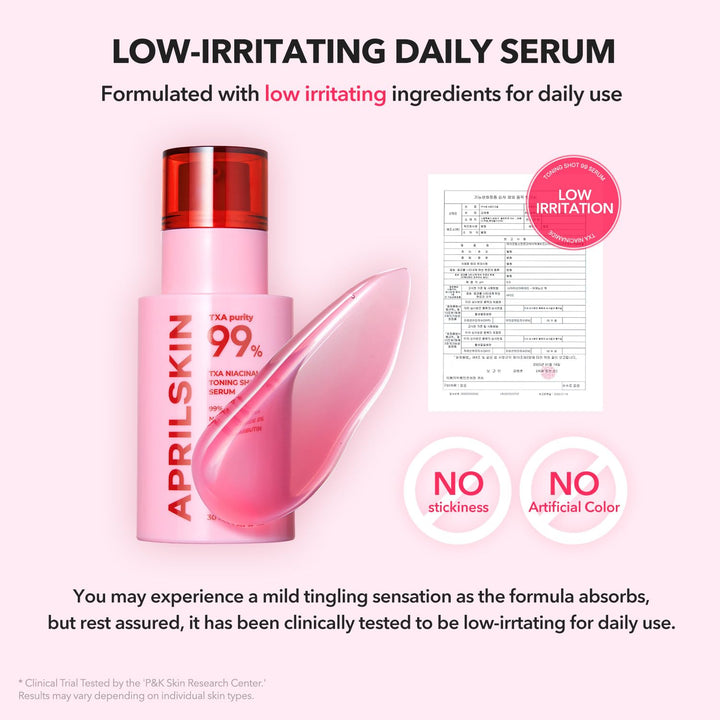APRILSKIN TXA Niacinamide Toning Shot Serum