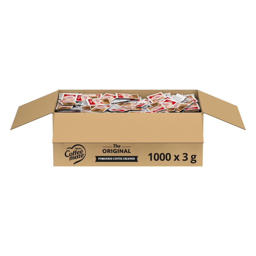 Coffee Mate Original Non Dairy Powder Creamer, 3 g, 1000 Count