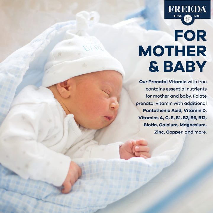Freeda Prenatal Vitamins, 100 Count