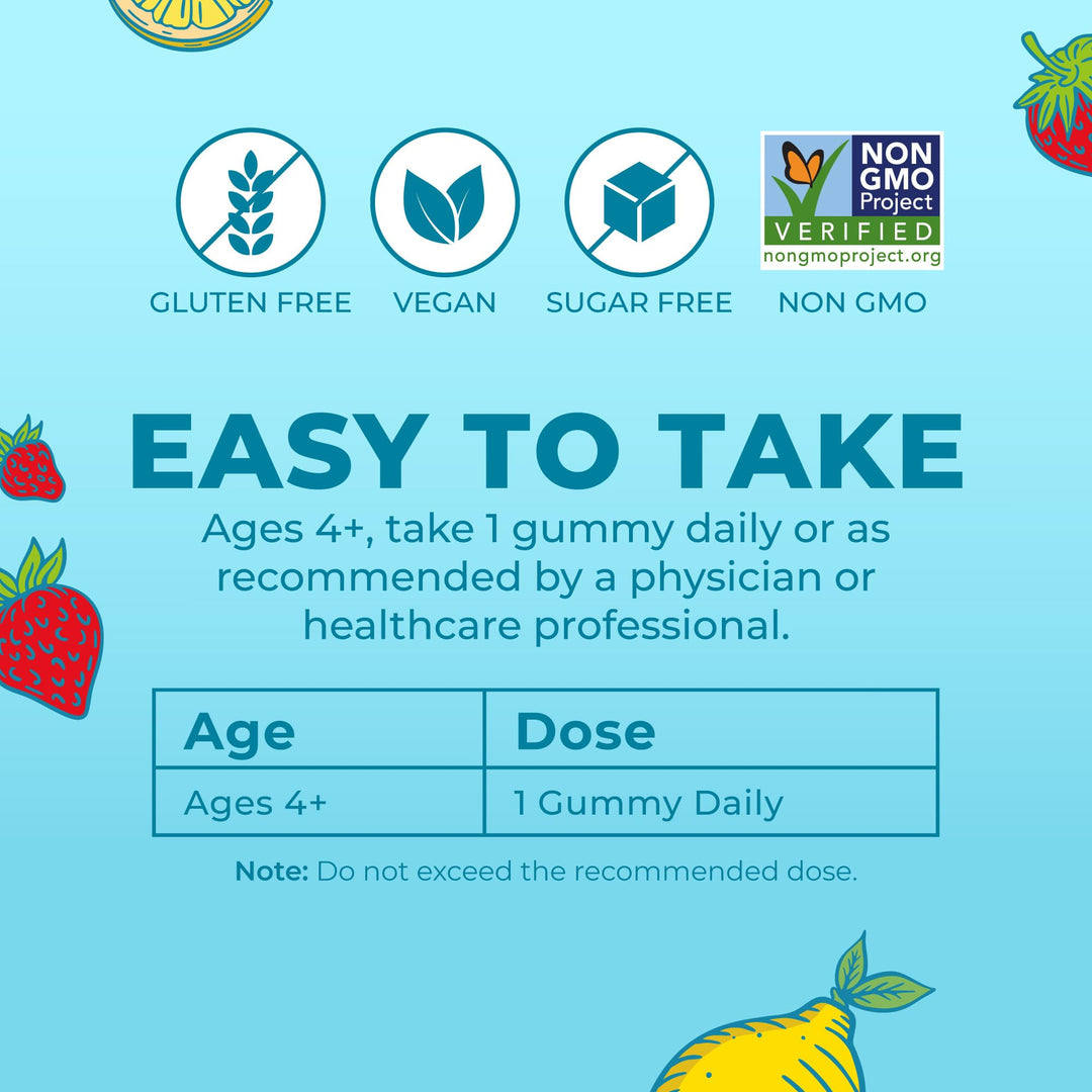 MARYRUTH'S Kids Multivitamin Gummies