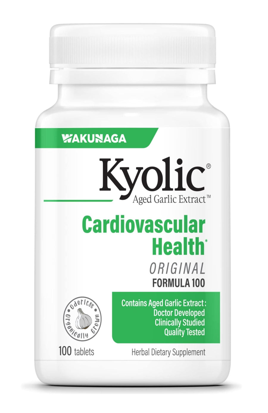 Kyolic Aged Garlic Extract Tablets, 100 Count