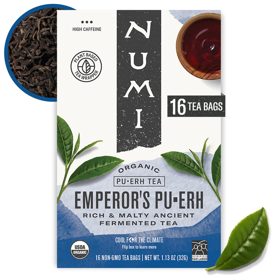 Numi Emperor's Pu-erh Tea, 16 Count