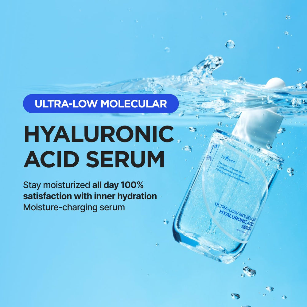 IsNtree Ultra-Low Molecular Hyaluronic Acid Serum, 1.69 fl oz
