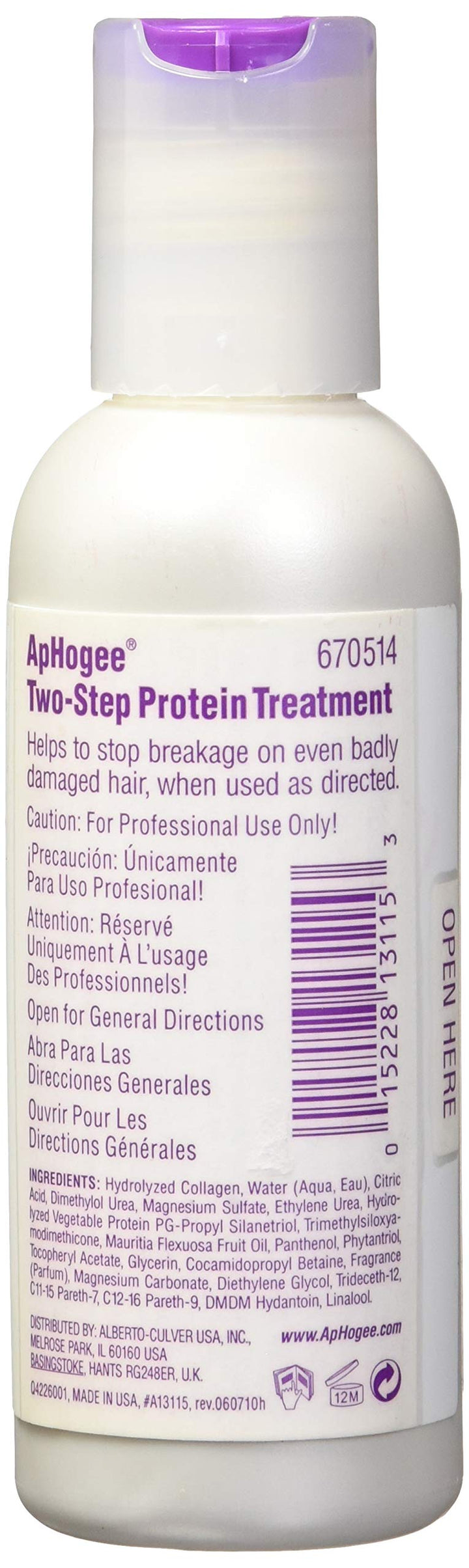 Aphogee Two-Step Protein Treatment, 4 fl oz