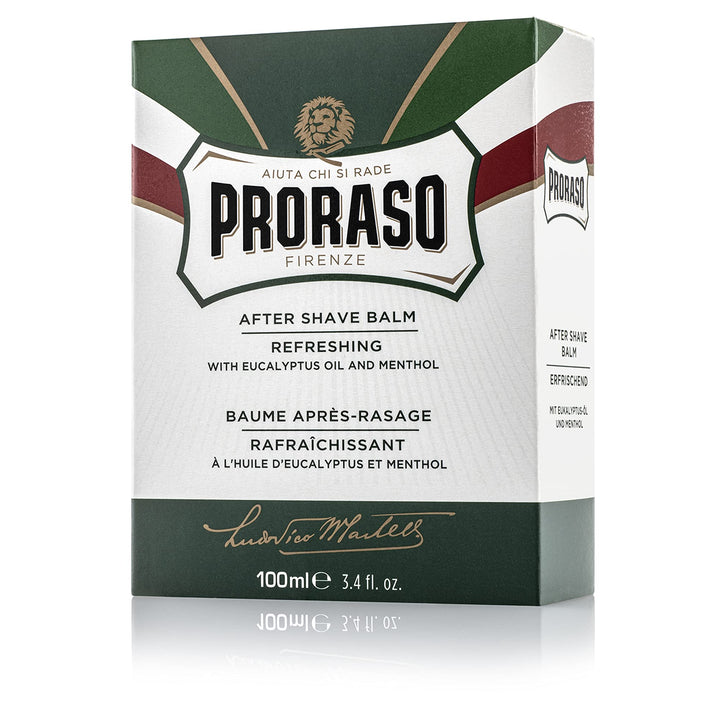 Proraso After Shave Balm, Eucalyptus & Menthol, 3.4 oz