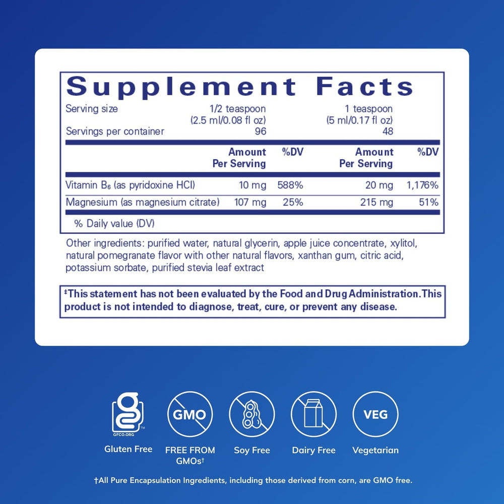 Pure Encapsulations Magnesium Liquid, 8.1 fl oz