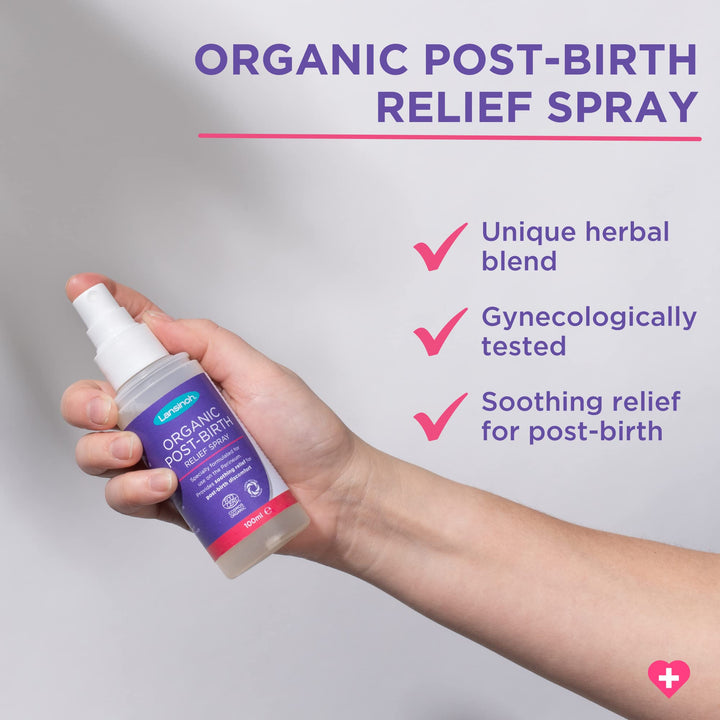 Lansinoh Organic Post-Birth Relief Spray, 100 ml