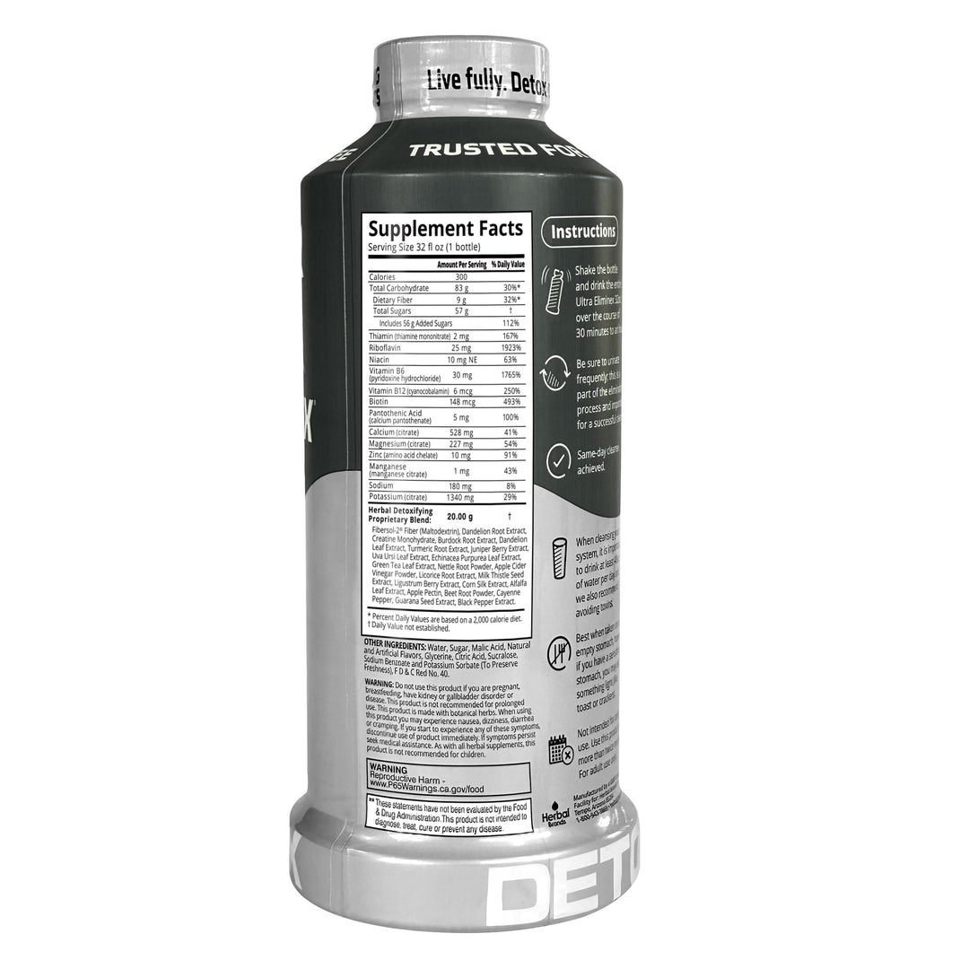 Herbal Clean Ultra Eliminex 1 Step Ultimate Cleanse, Straw-Mango, 32 fl oz
