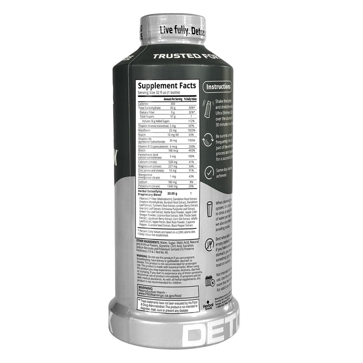 Herbal Clean Ultra Eliminex 1 Step Ultimate Cleanse, Straw-Mango, 32 fl oz