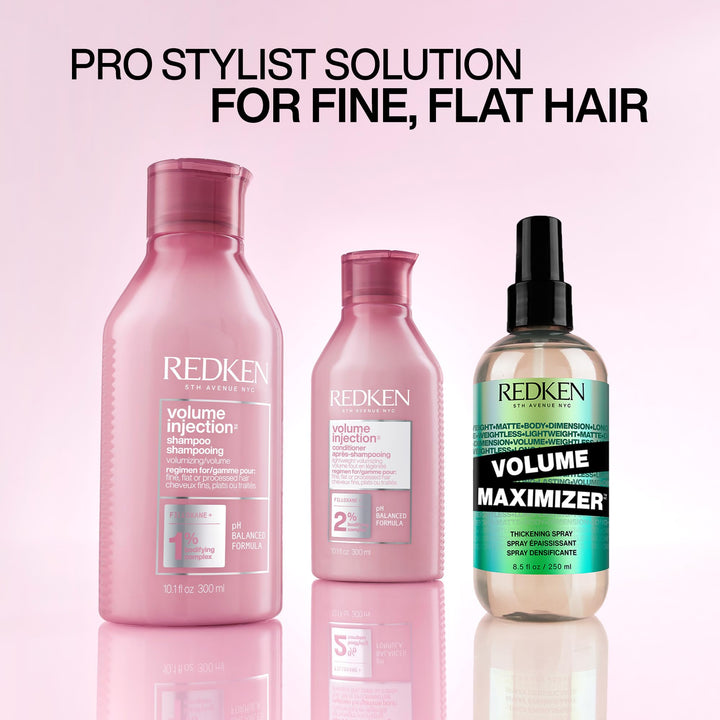Redken Volume Injection Shampoo, 33.8 fl oz
