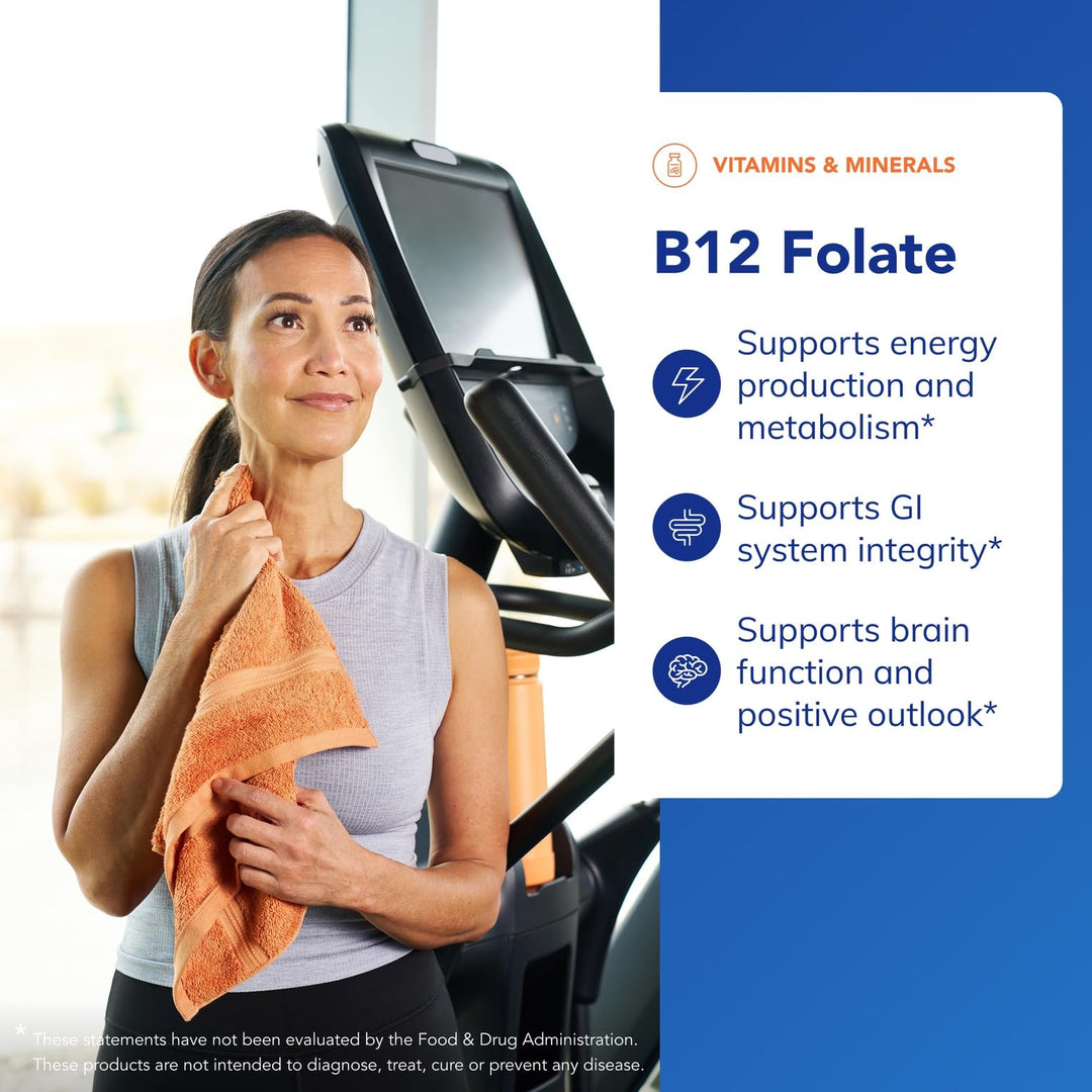 Pure Encapsulations B12 Folate, 60 Count