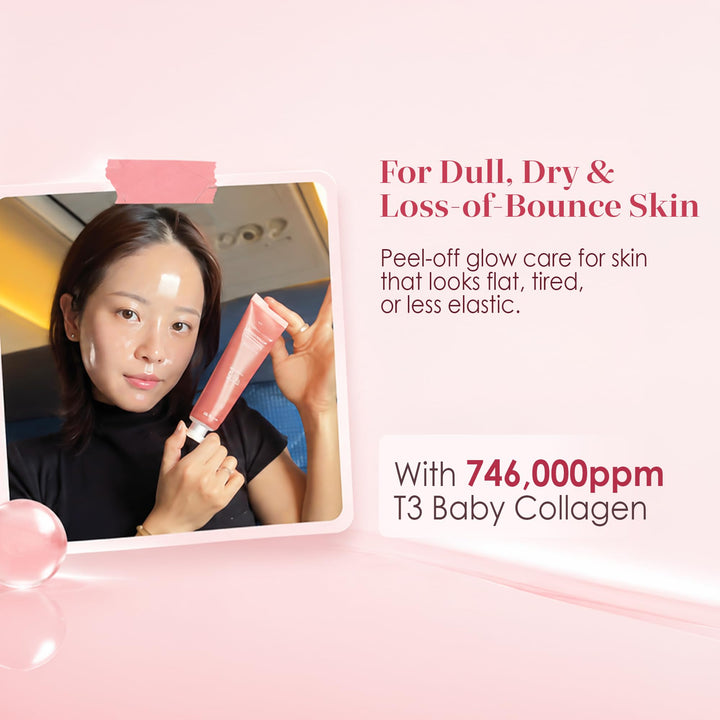 PESTLO PESTLE + ROAD Baby Collagen Glow Mask, 2.36 fl oz